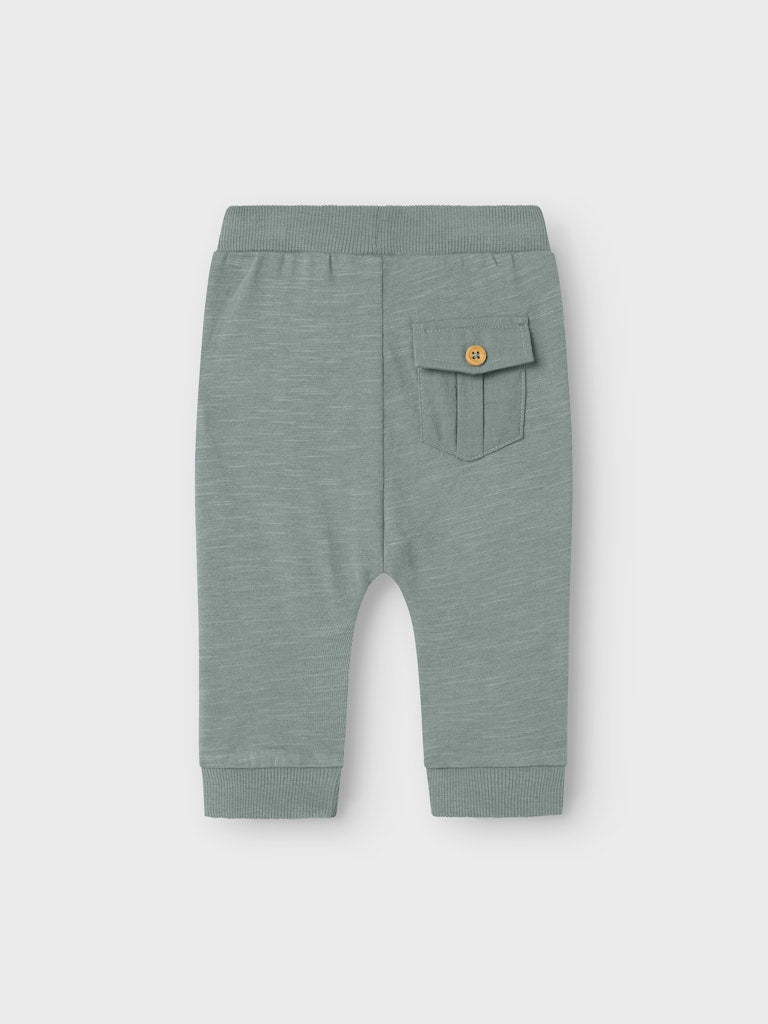 Newborn's Howel Pant-Slate Gray-Back View