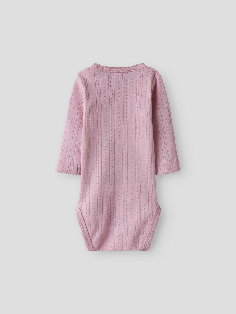 Happy Cameo Pink Body Suit-Back view