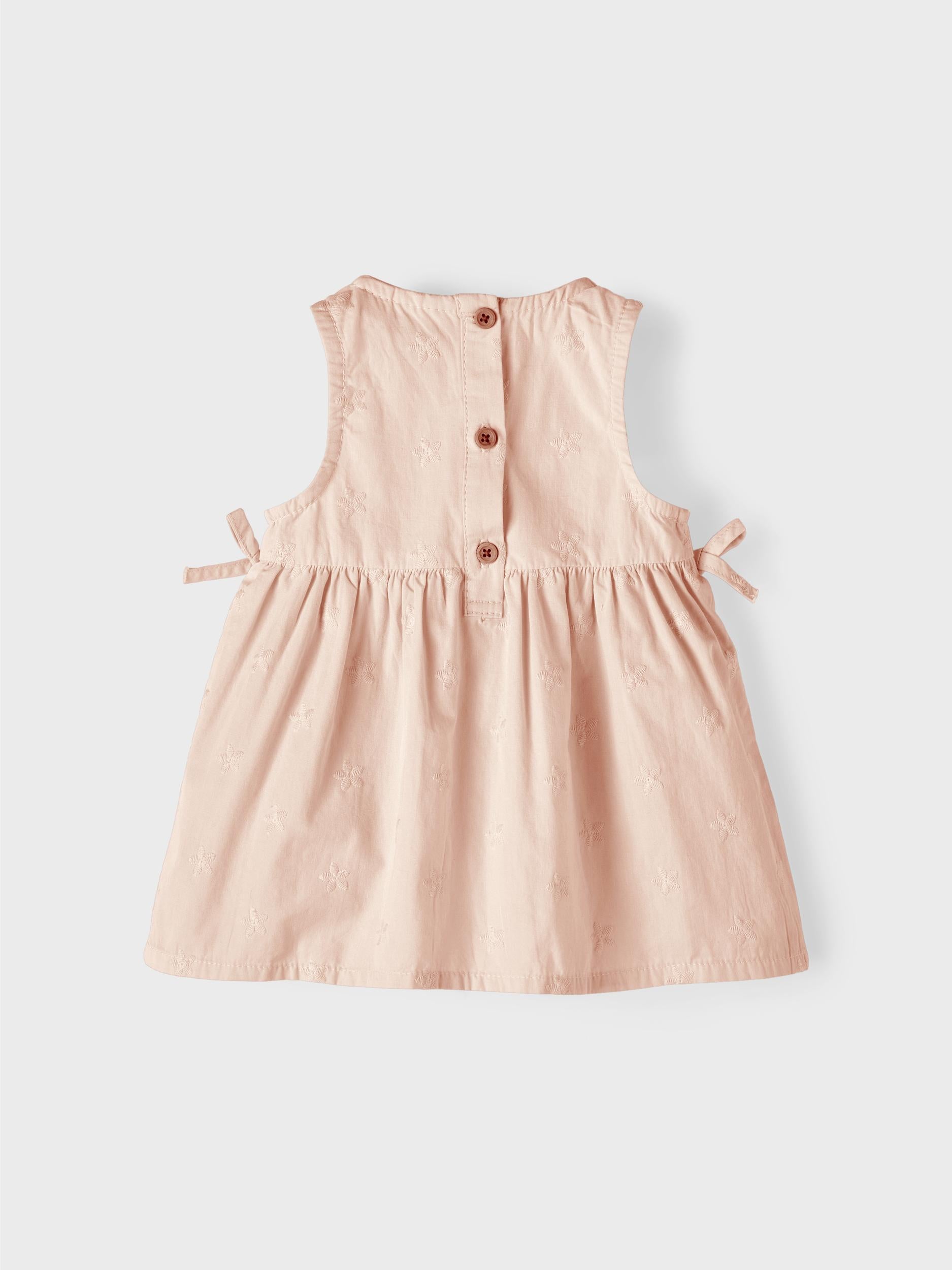 Girl's Rose Smoke Jamille Spencer Dress-Ghost Back View