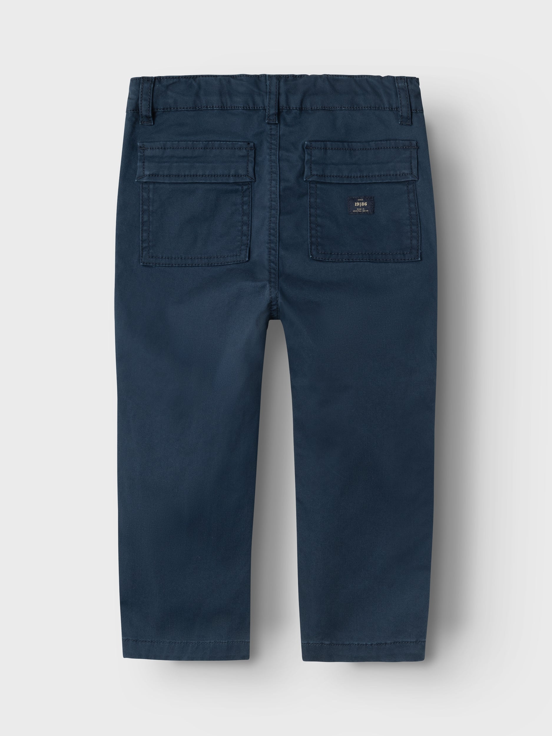 Boy's Ryan Jog Chino 2500-Dark Sapphire-Back View