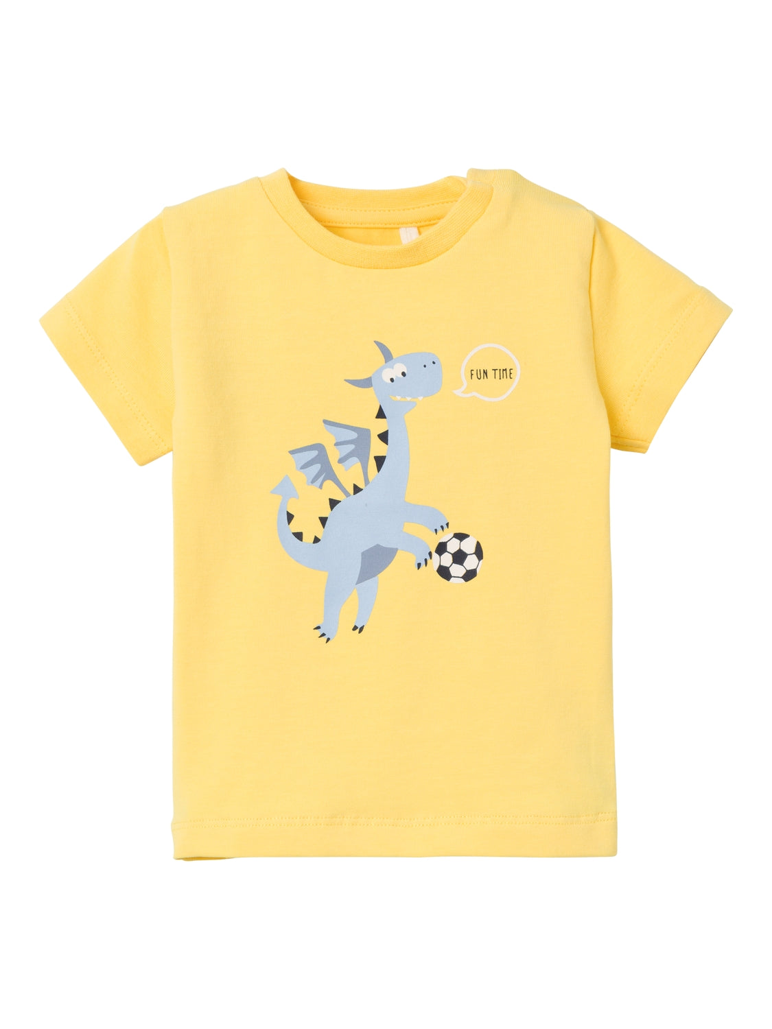 Boy's Dobin Short Sleeve Top-Yarrow-Front View