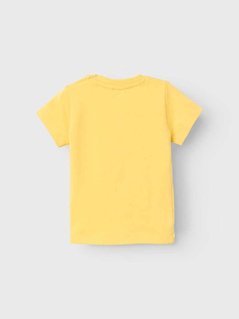 Boy's Dobin Short Sleeve Top-Yarrow-Back View