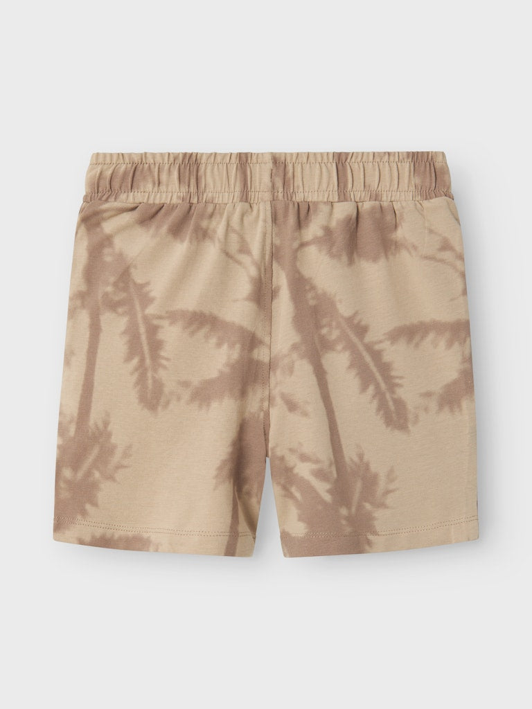 Boy's Flan Shorts-Fungi-Back View