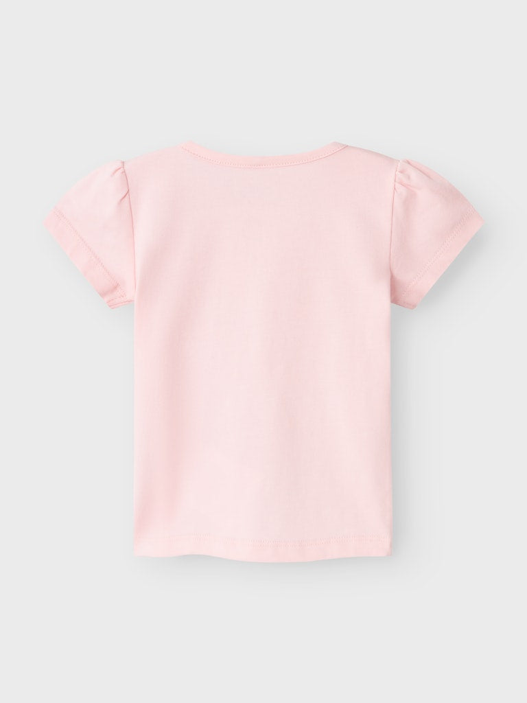 Girl's Jillina Short Sleeve Top-Parfait Pink-Back View