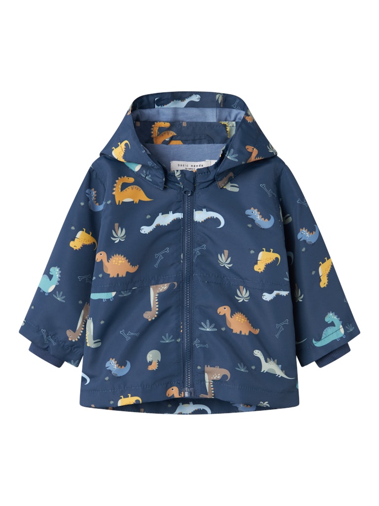 Newborn Boys Max Li Jacket-Sargasso Sea-Front View