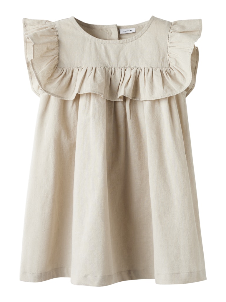 Mini Girl Falinnen Cap Sleeve Dress-Peyote-Front View