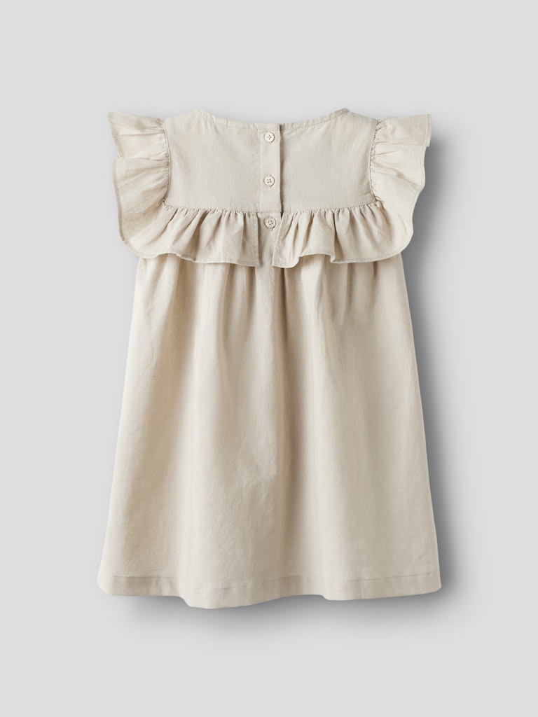 Mini Girl Falinnen Cap Sleeve Dress-Peyote-Back View