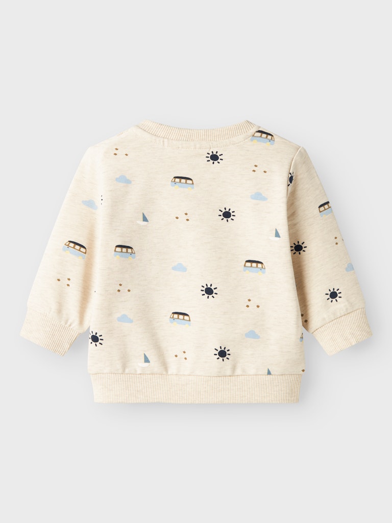 Fris Peyote Melange Light Sweat-Back view