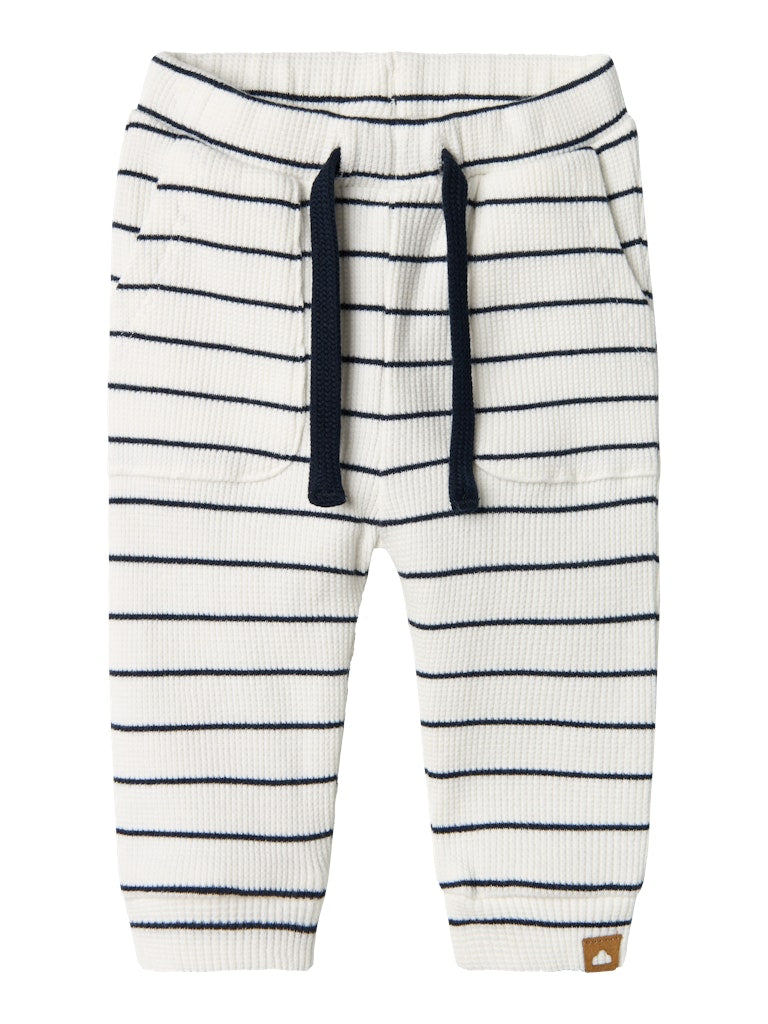 Newborn's Fully Pant-Cloud Dancer-Front View