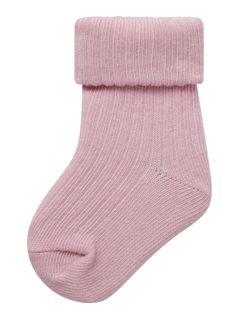 NAME IT Nobba Sock-Cameo Pink Cameo Pink front view