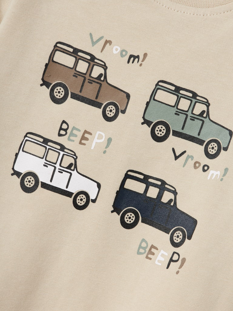 NAME IT Hope Short Sleeve Top-Peyote Peyote model front view