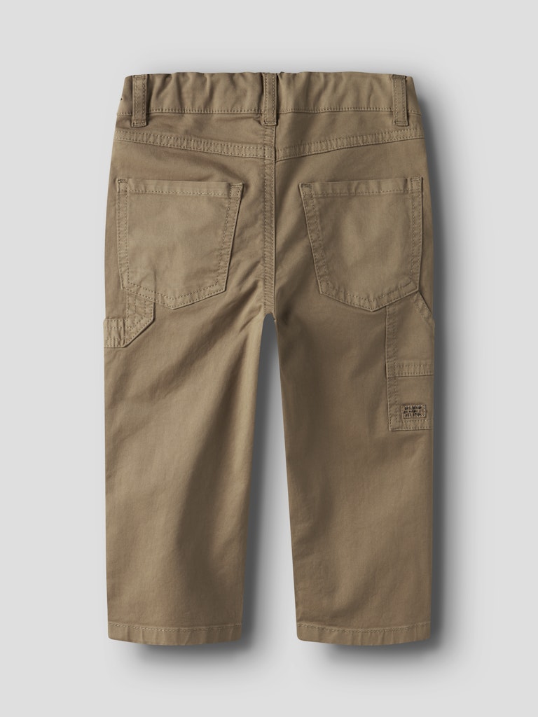 NAME IT Ben Tapered Cargo Pants Kelp side view