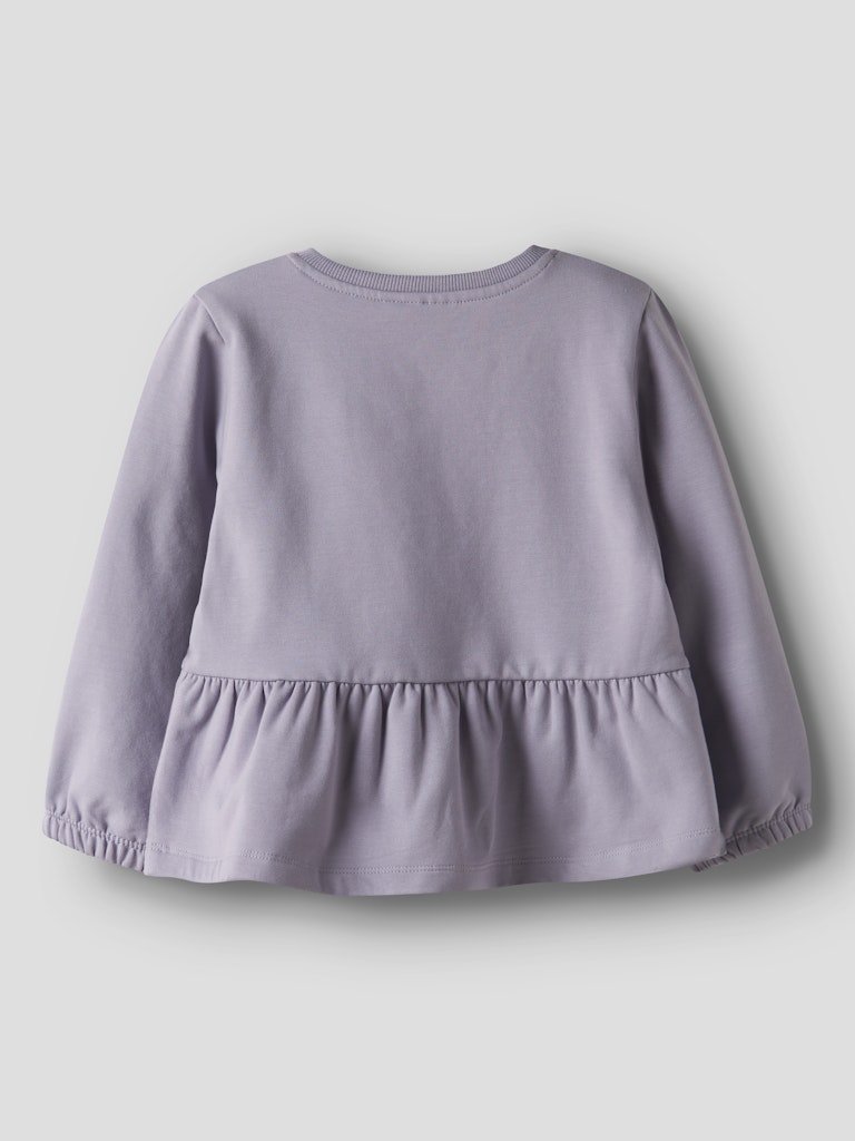 NAME IT Taika Sweat Cardigan Dawn Pink side view