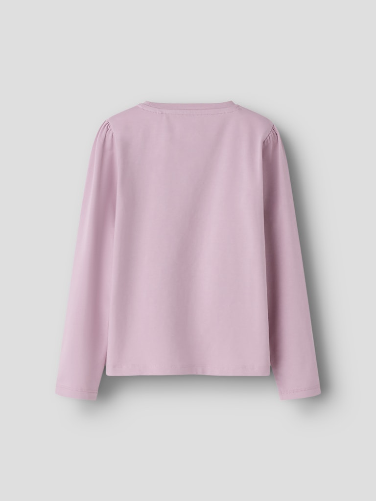 NAME IT Tearta Long Sleeve Top Dawn Pink detail view