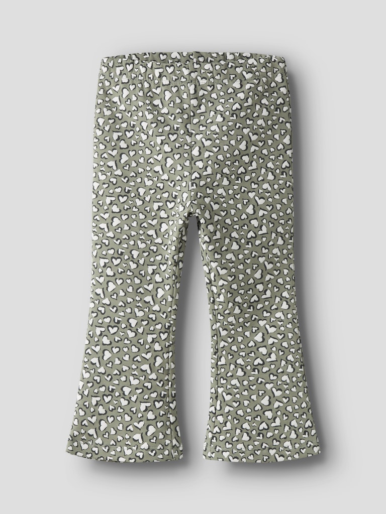 NAME IT Bearta Flare Leggings Shadow front view