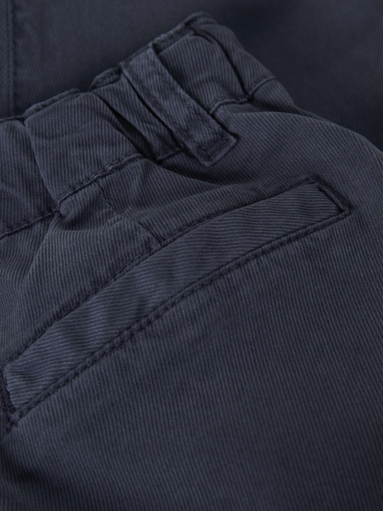 NAME IT Ben Navy Tapered Twill Pant NAVY BLAZER detail view