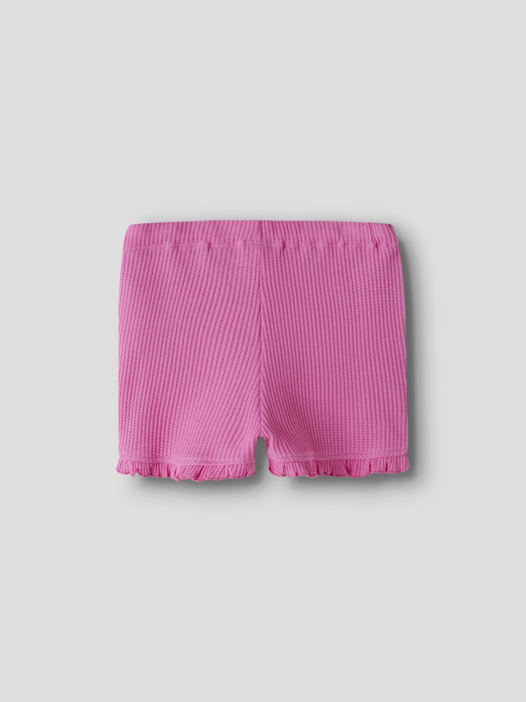 NAME IT Filukaz Toddler Girl Shorts Lime Cream side view