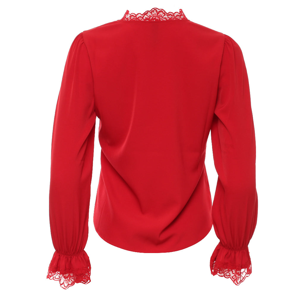 Ladies Oakley Red Top-Back View