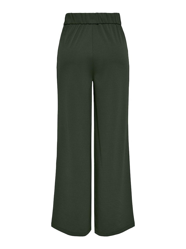 Ladies Sania Button Duffel Bag Trousers-Back View
