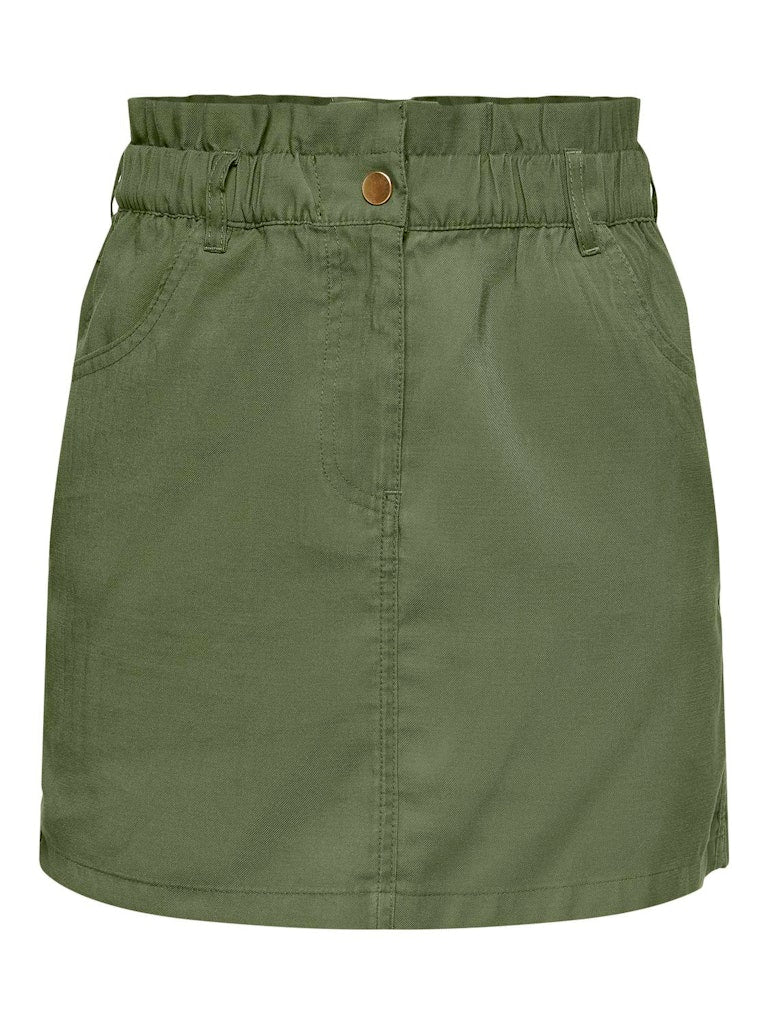 ONLY Ova Aris Life High Waist Cargo Skirt-Four Leaf Clover Four Leaf Clover detail view