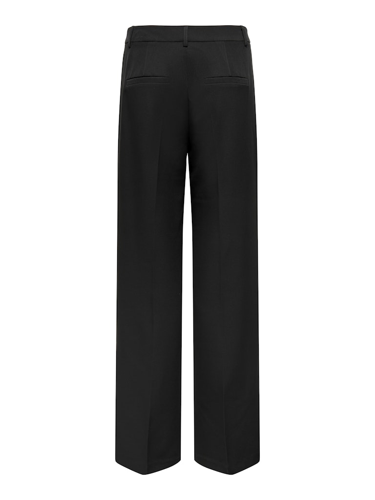 ONLY Berry Life High Waist Wide Trousers Black side view