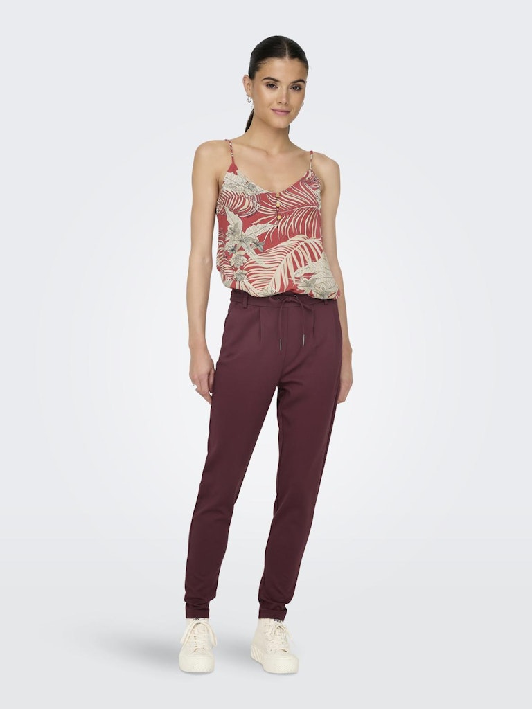 Ladies Palina Life Singlet-Baked Apple-Model Full Front View