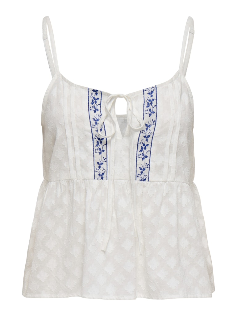 Arabella Tie Cloud Dancer Top