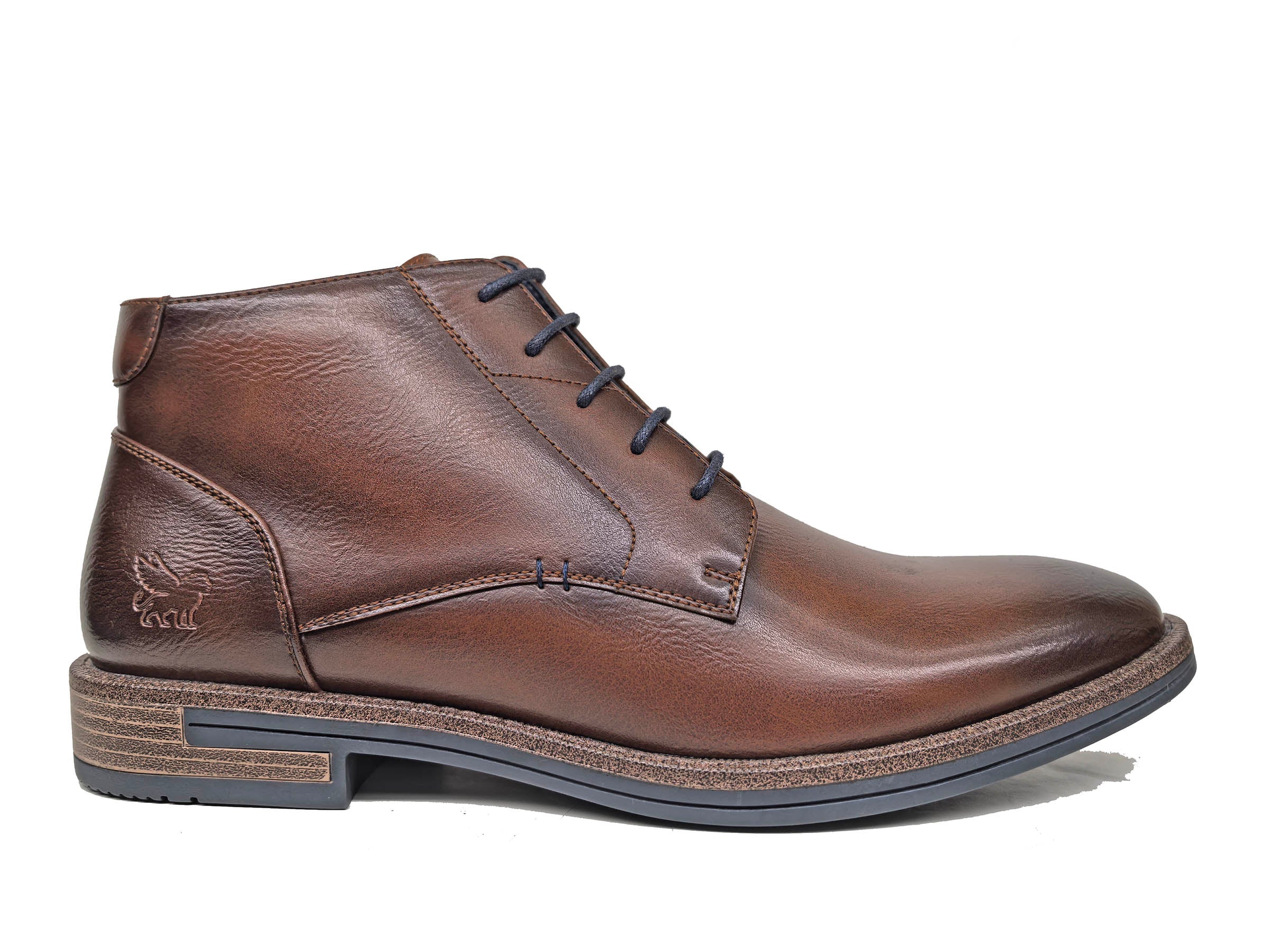 Marcozzi Orleans Cognac Lace Up Boot Cognac front view