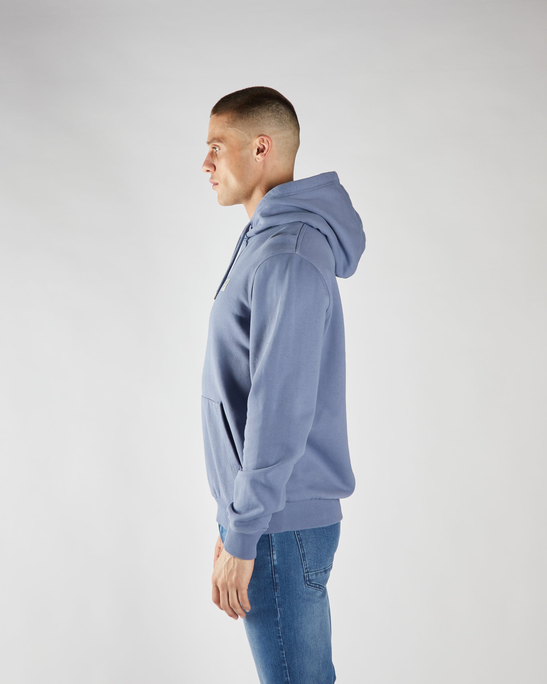 Men's Pacific Hoodie - Court Blue-Side View