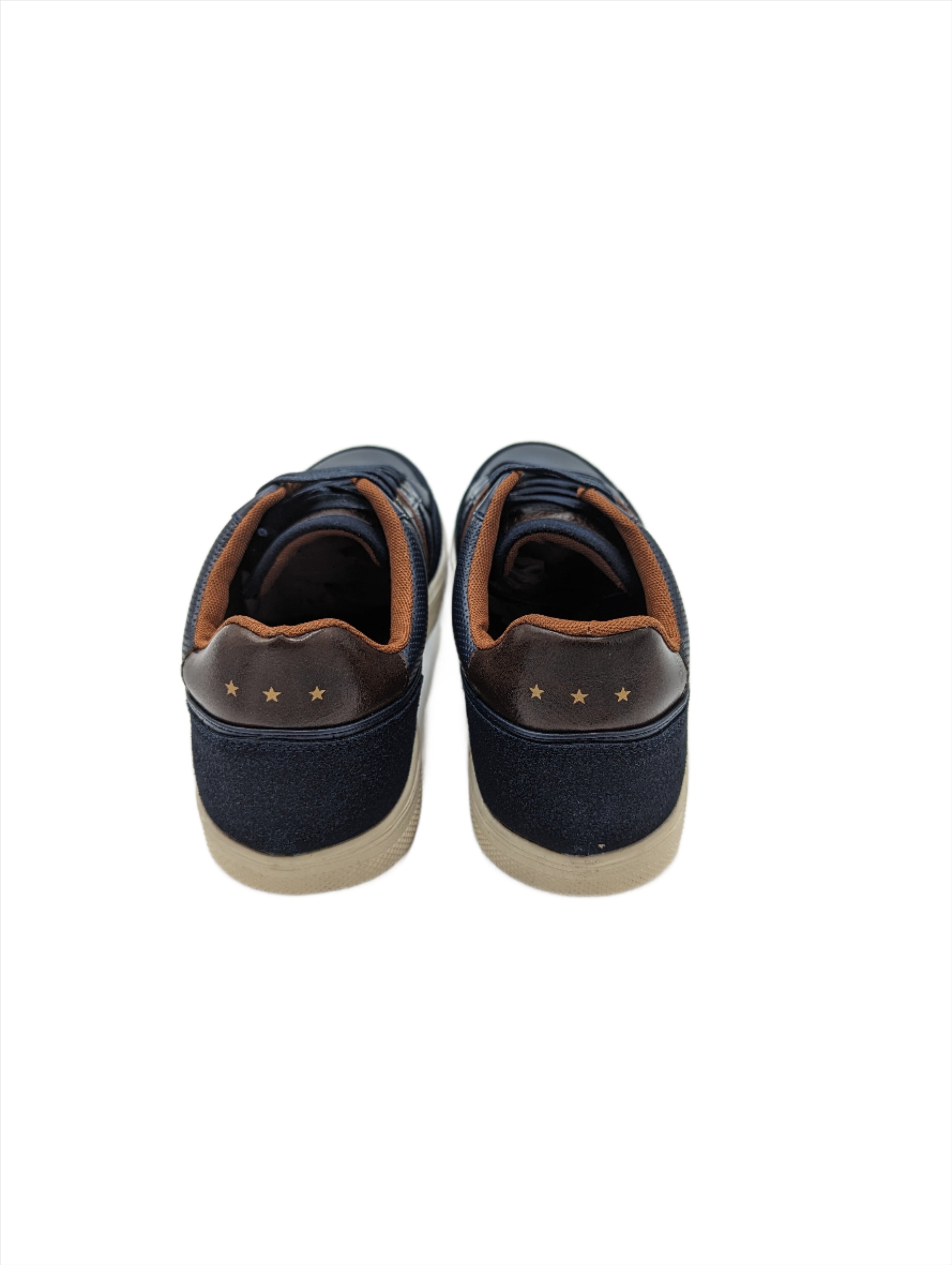Pompeii Midnight Blue Shoe-Heel view
