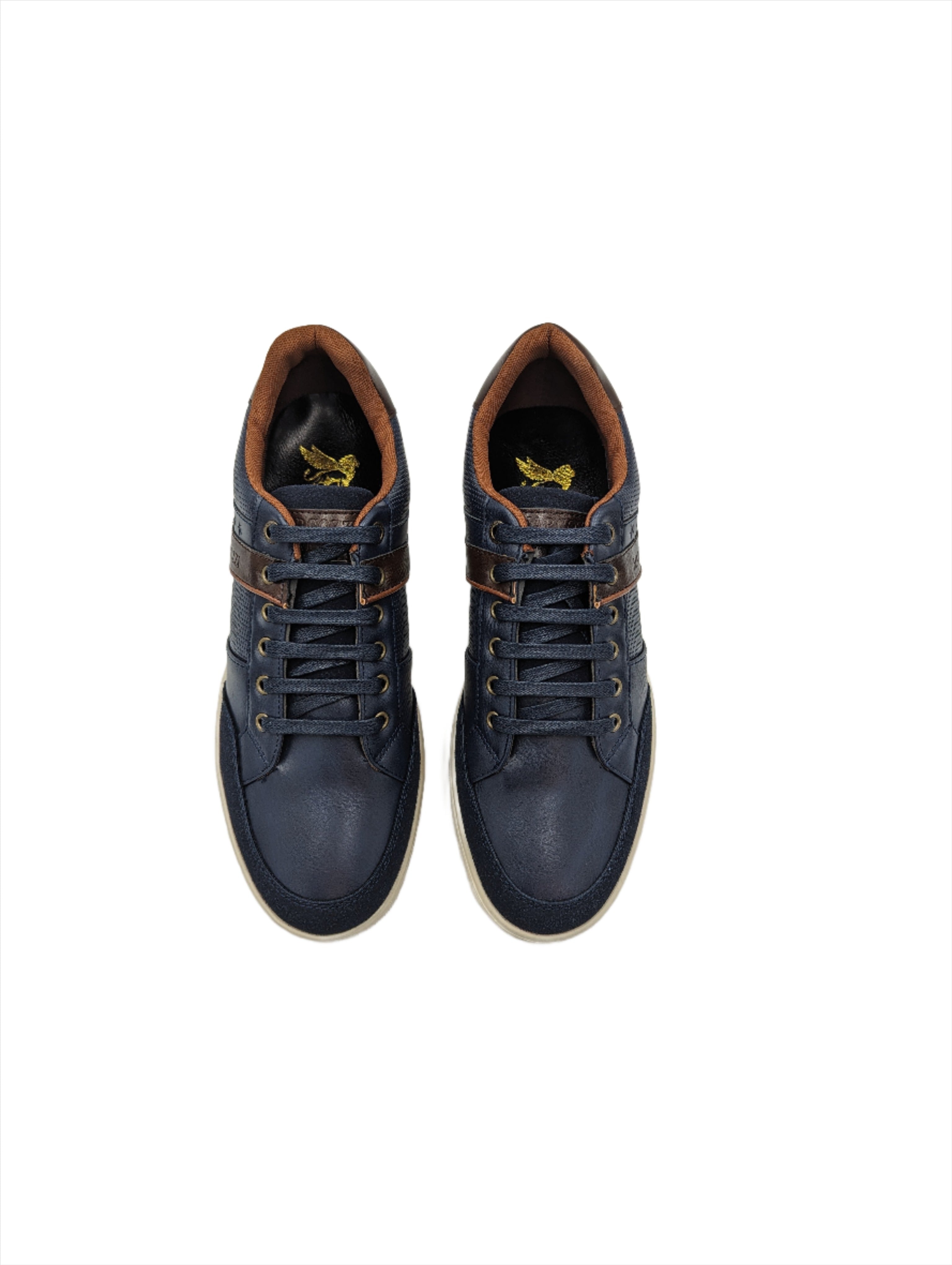 Pompeii Midnight Blue Shoe-Top down view