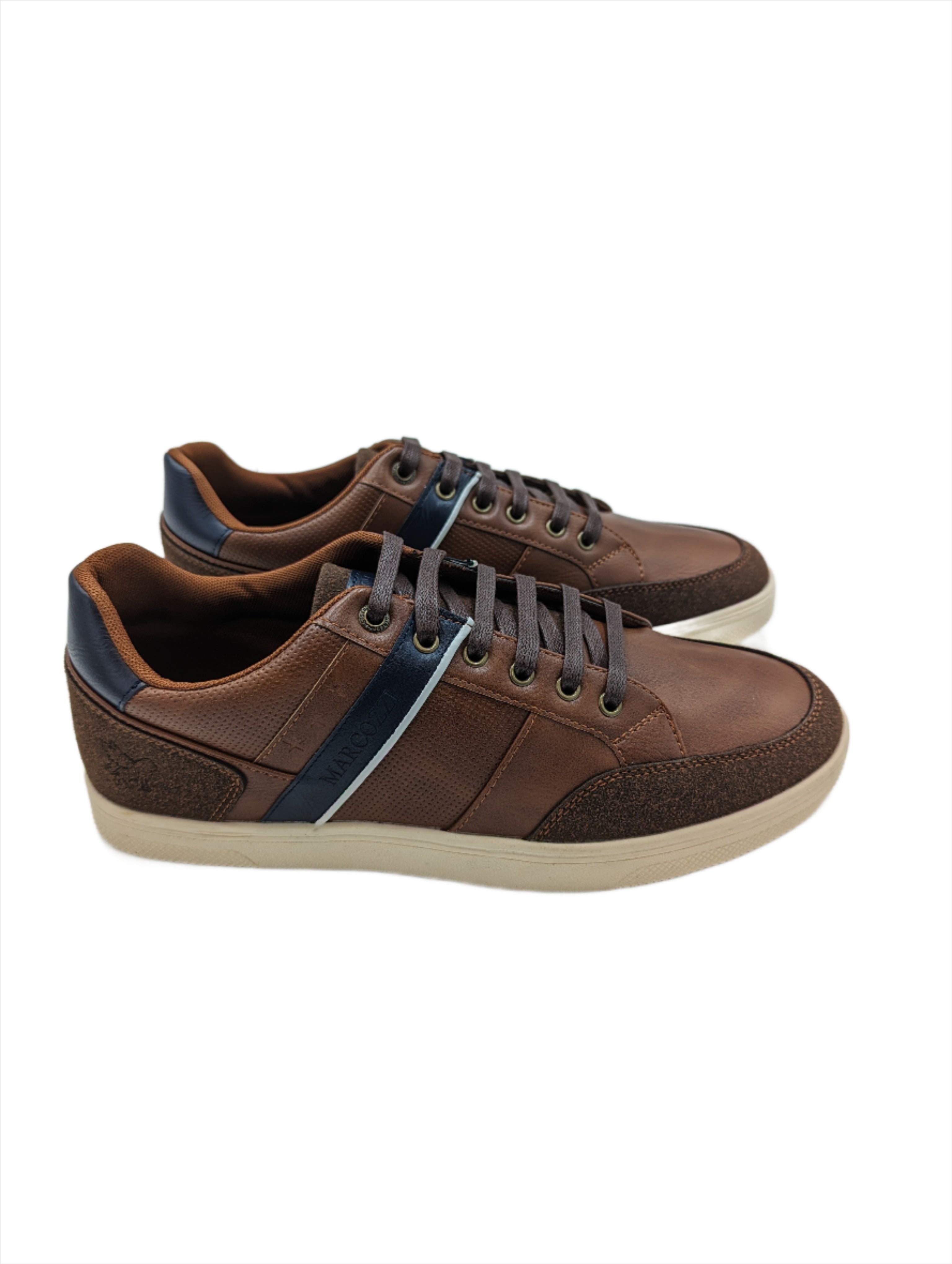 Marcozzi Pompeii Cognac Shoe Cognac back view
