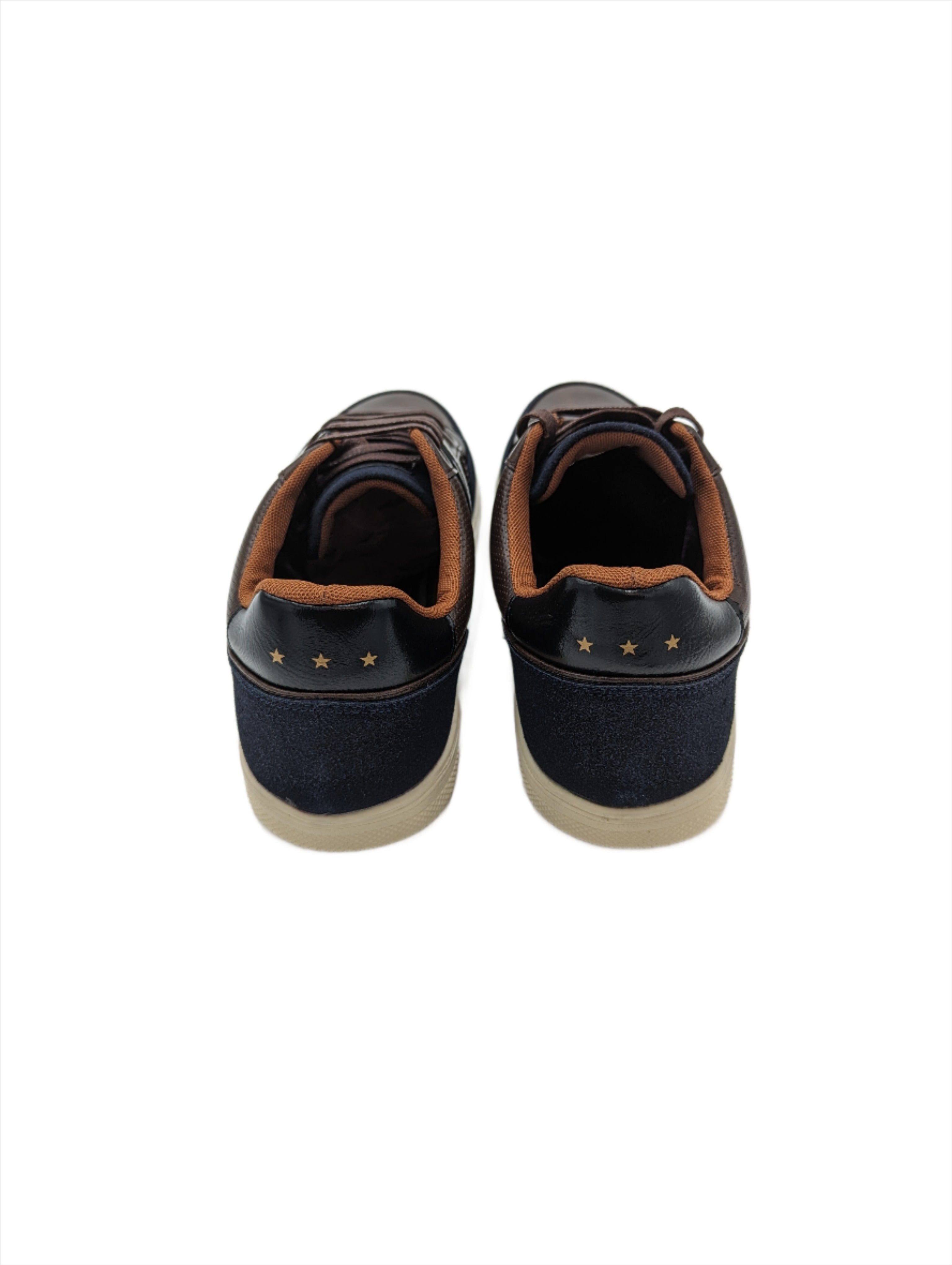 Marcozzi Pompeii Oak Shoe Oak flat front view