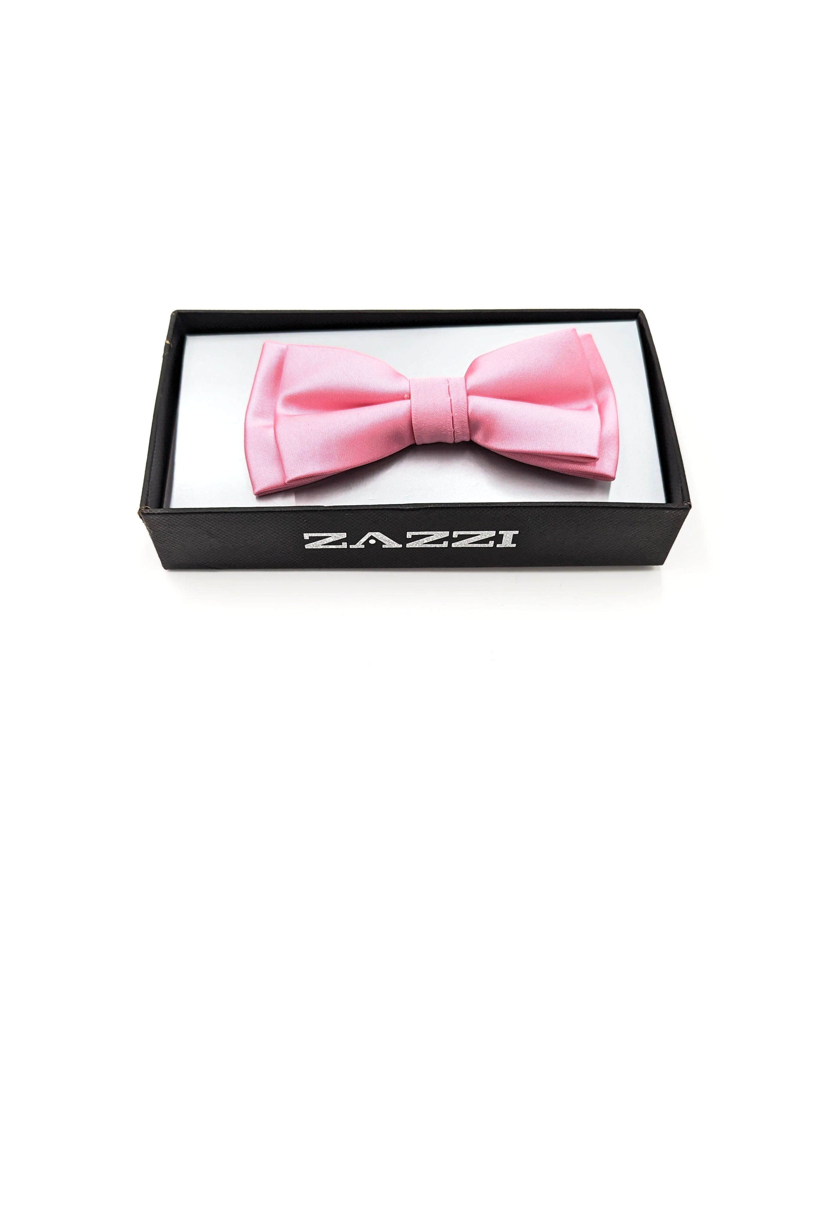 Coral Mens Satin Bow and Pocket Square Set