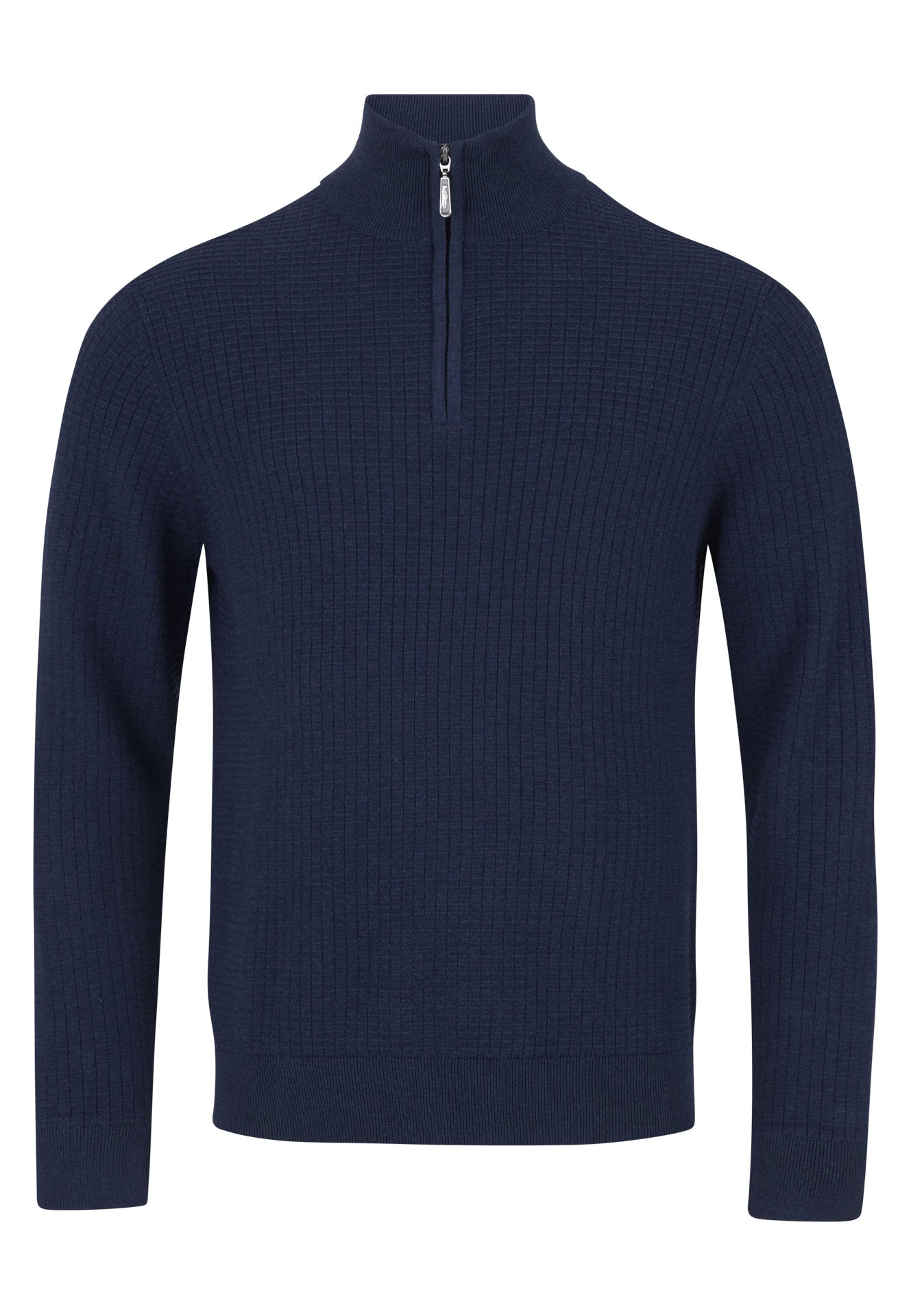 Men's Palm 1/4 Zip - Sky Captain-Front View