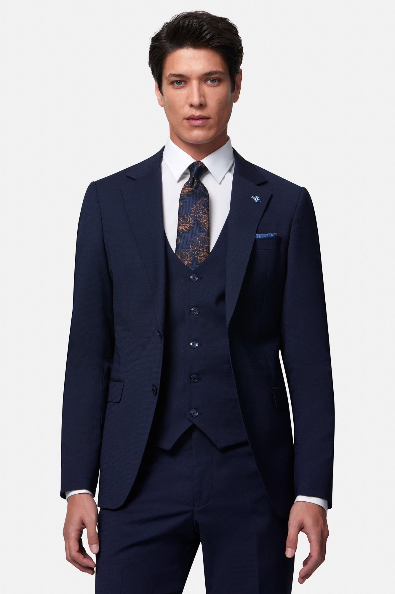 BENETTI Peter Ink Tapered Jacket INK front view