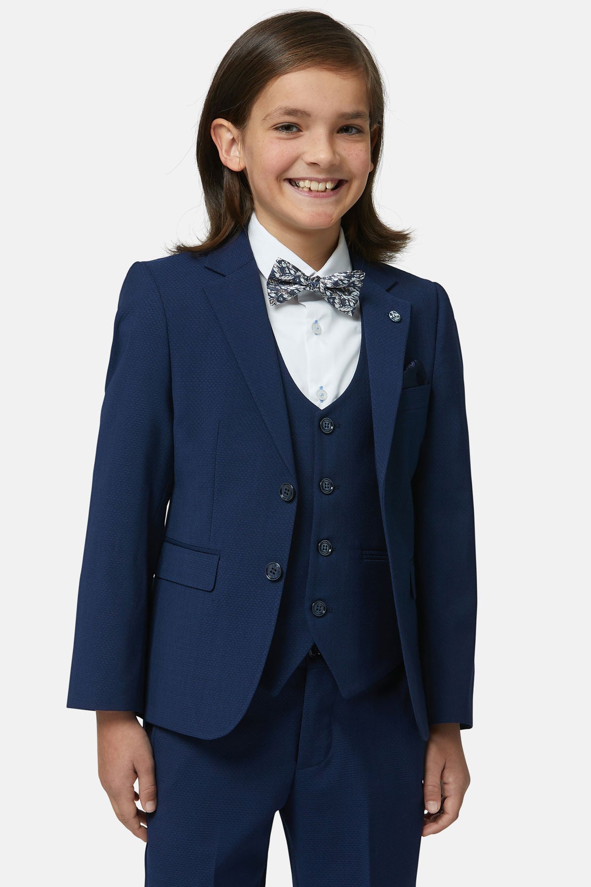 Benetti Boyswear Peter Petrol Boys Jacket Petrol front view