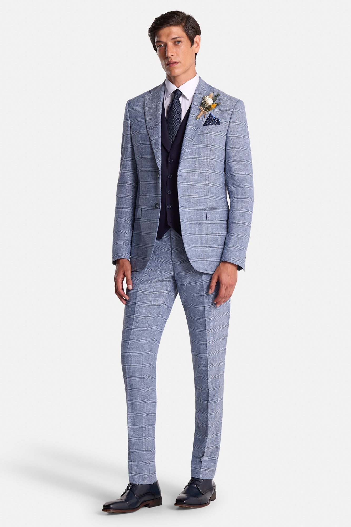 BENETTI Philip Blue Trousers Blue detail view