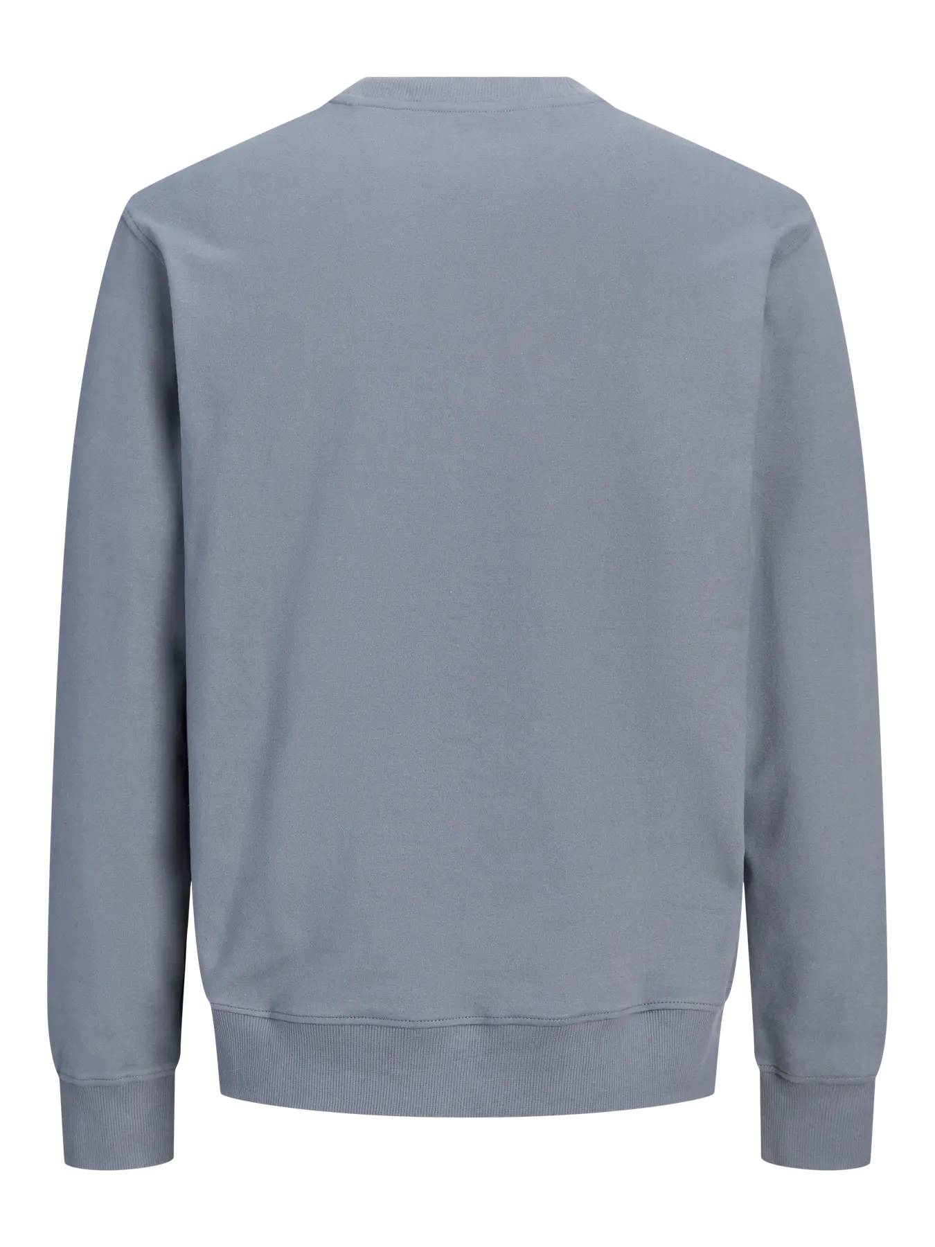 JACK & JONES Owen crew-neck sweatshirt in Turbulence blue back product view