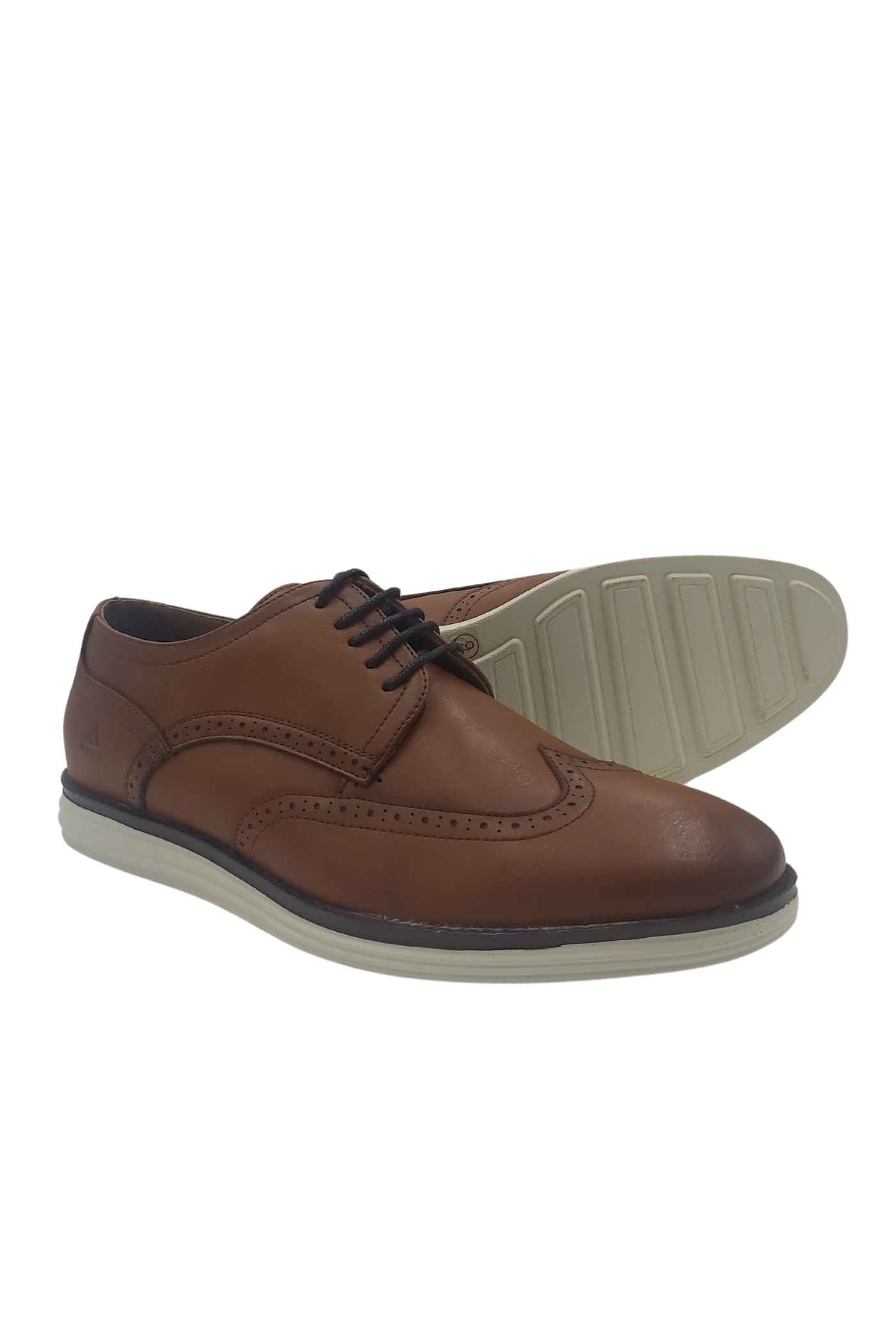 Men's Greenpoint Lace Shoe - Cognac-Sole View