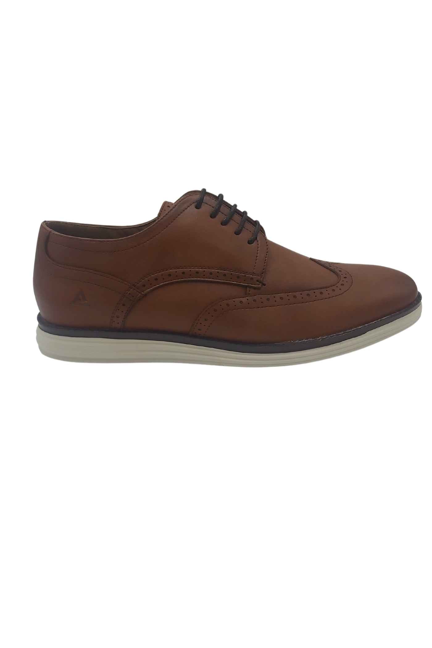 Park & 1st Greenpoint Lace Shoe - Cognac Cognac back view