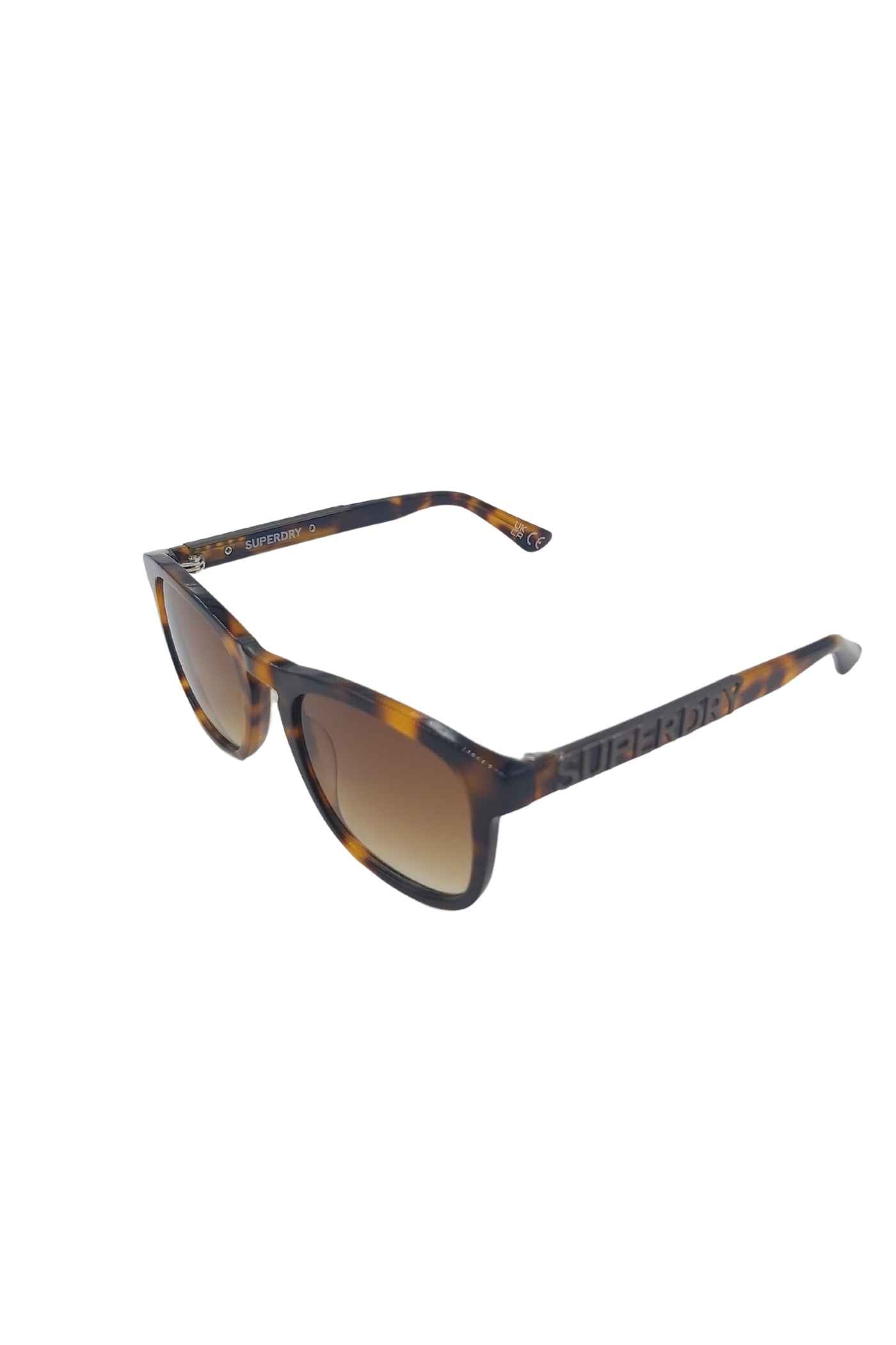 SUPERDRY SDR Traveller Sunglasses-Tort / Brown Fade Tort / Brown Fade front view