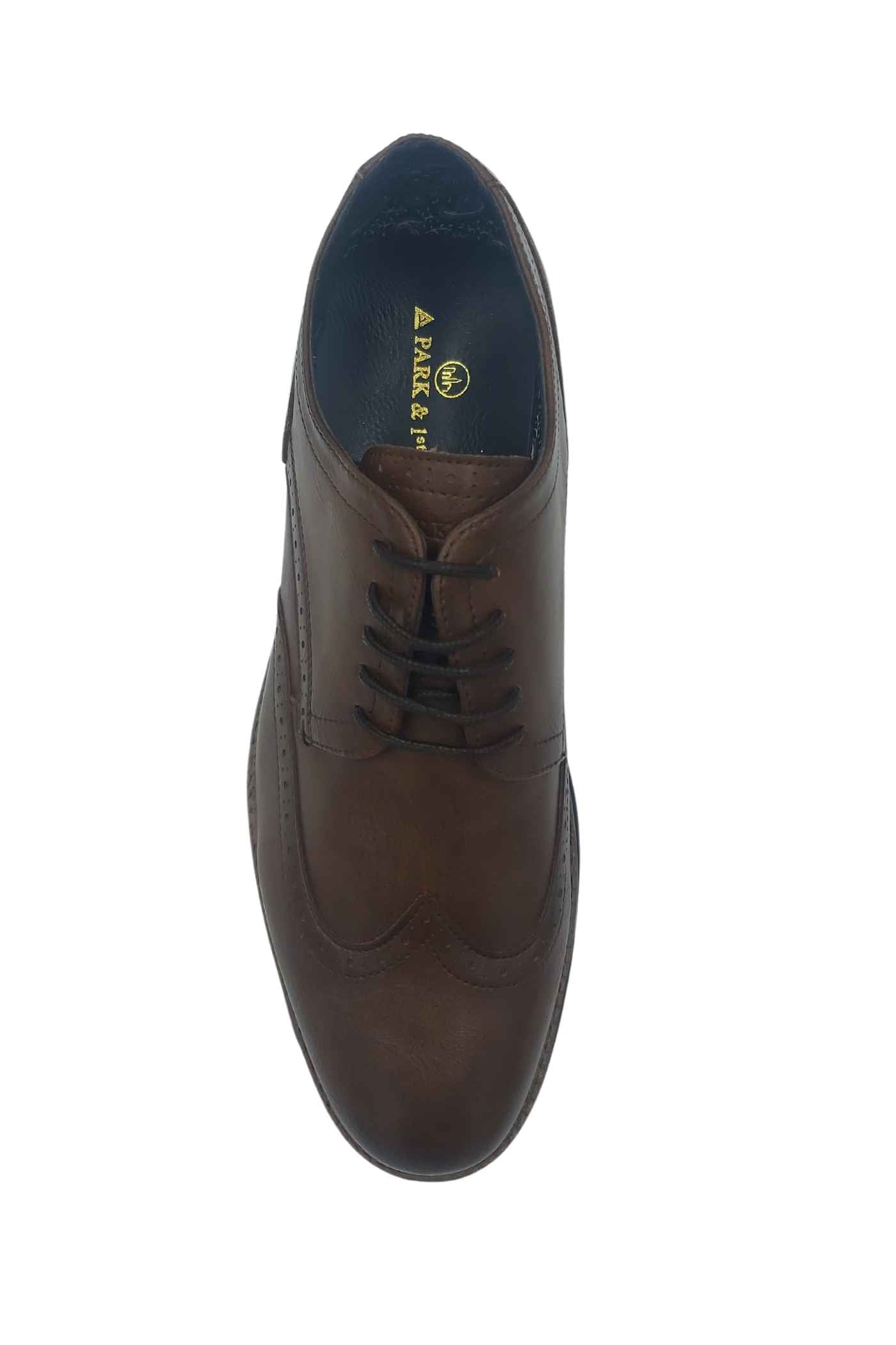 Greenpoint Lace Shoe - Walnut-Toe view