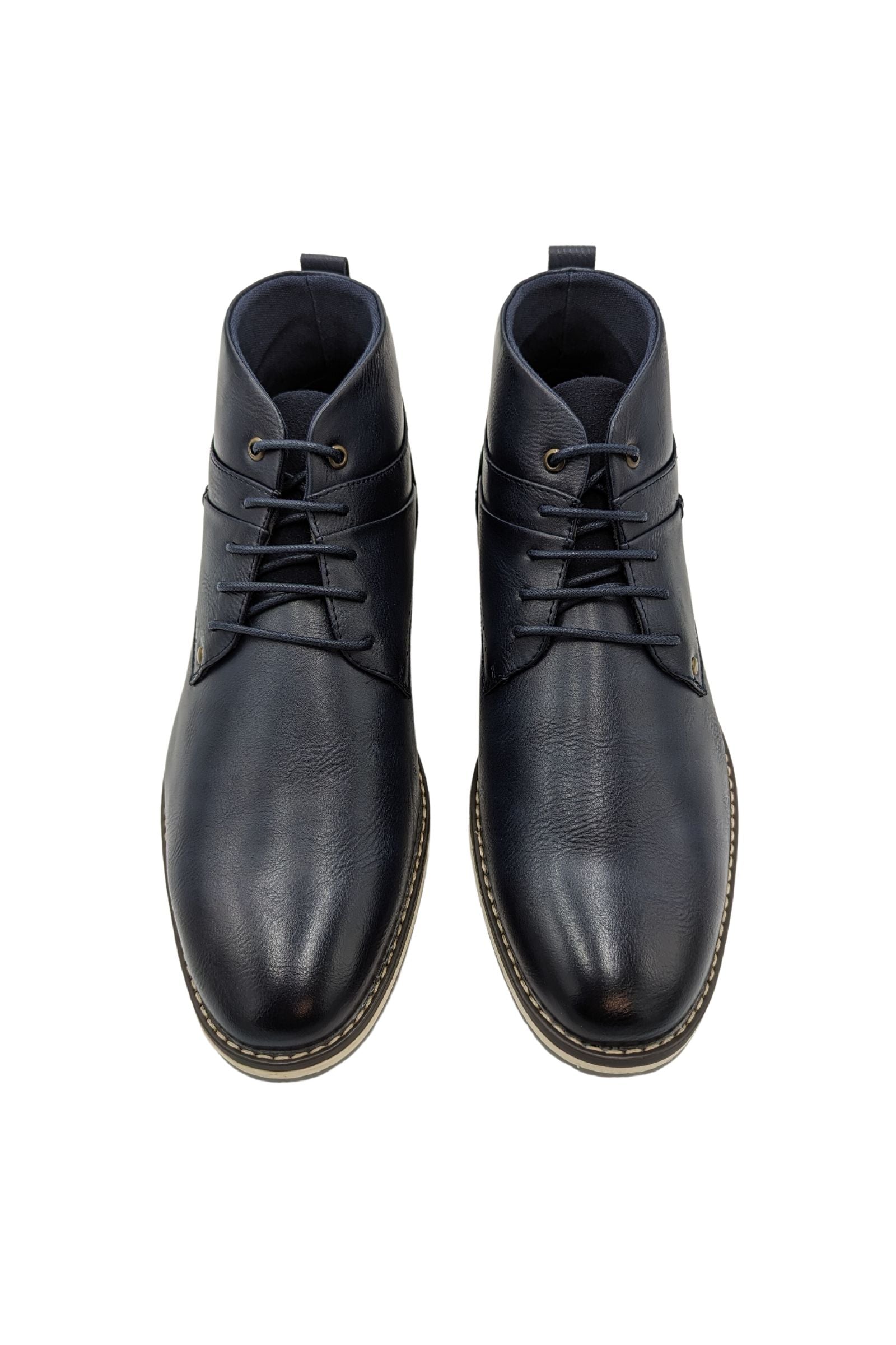 Granada Midnight Blue Mens Boots-Front view