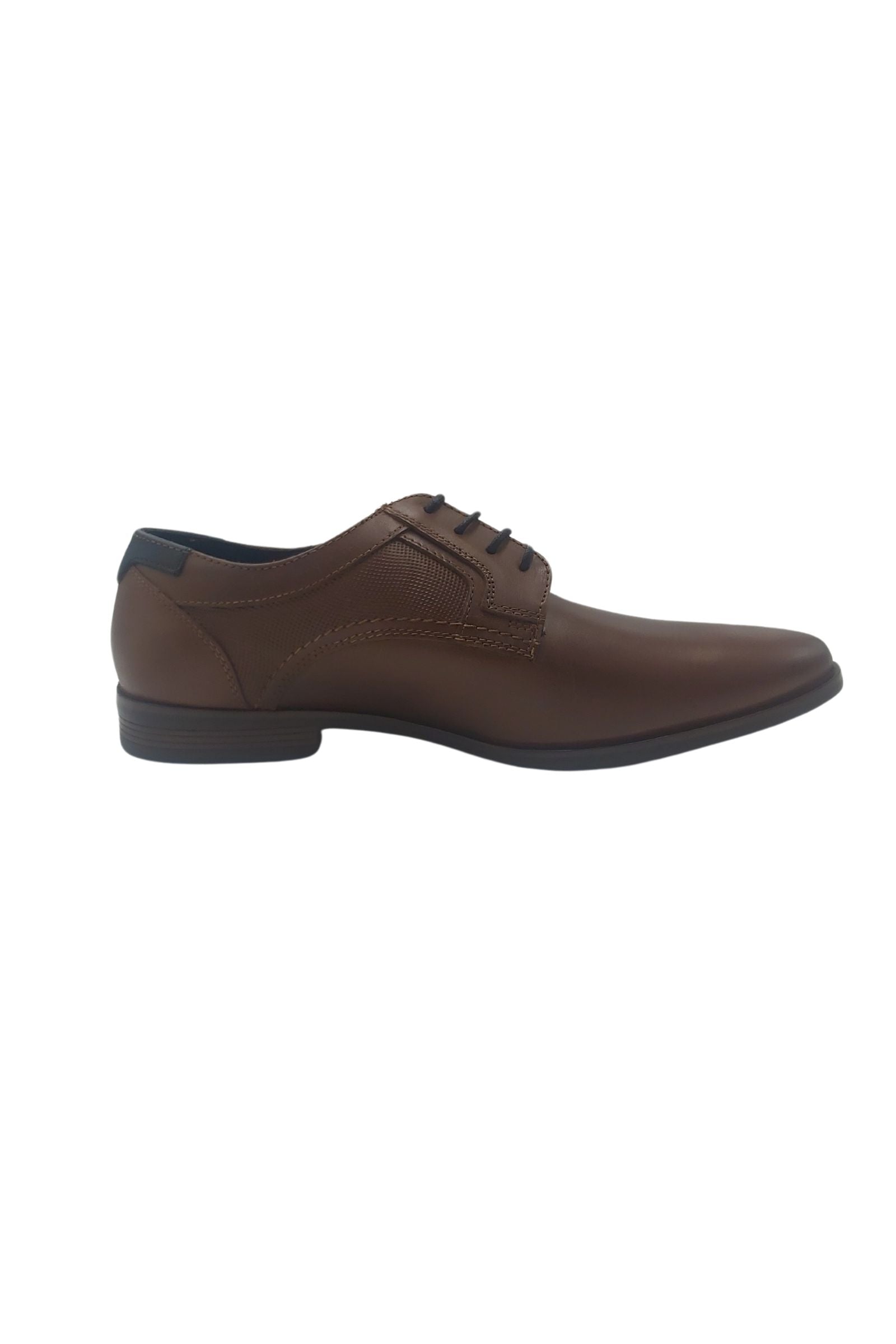 Park & 1st Harlem Cognac Shoe Cognac model front view