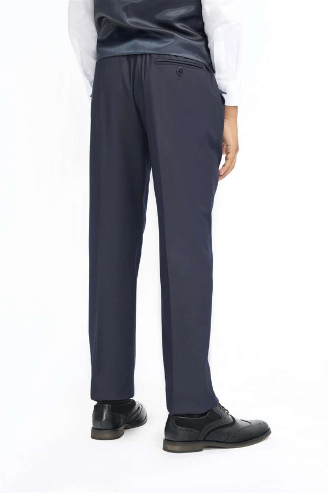 Malibu Navy Boys 3 Piece Suit-Trousers iew
