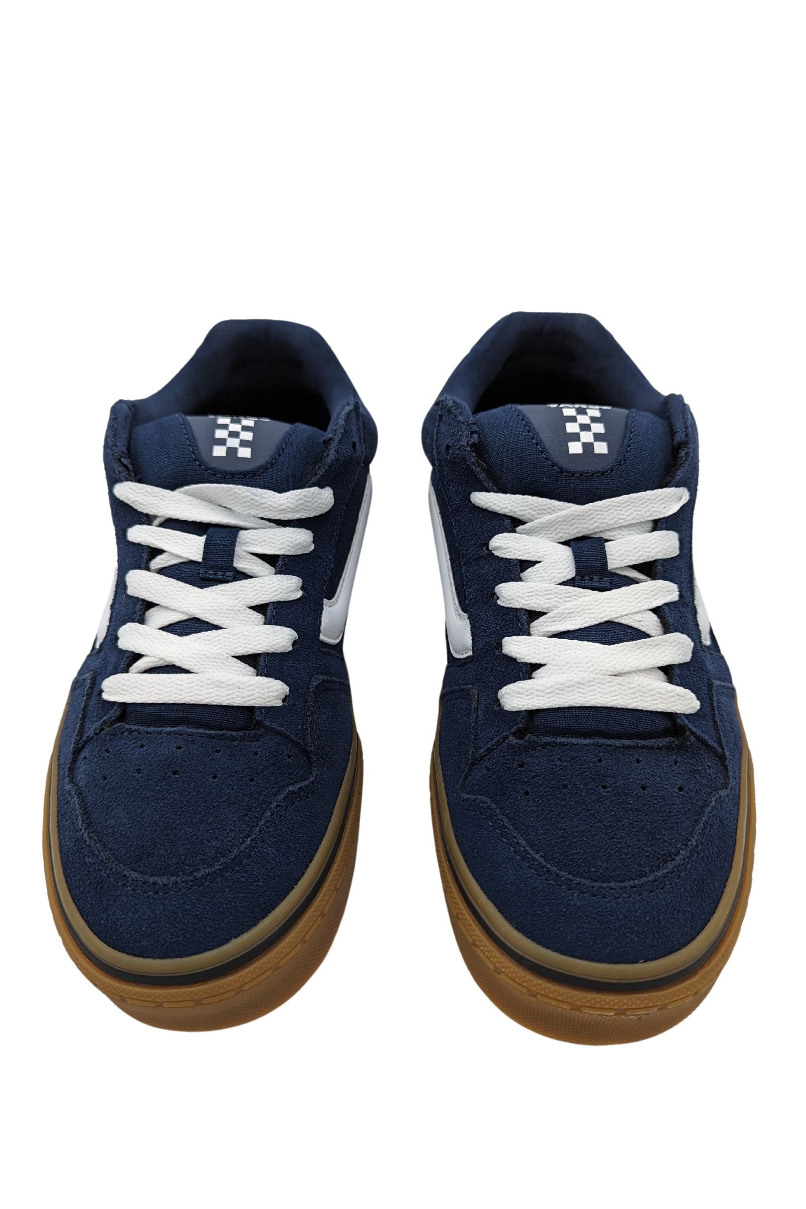 VANS MN Caldrone Dress Blues/Gum Sneaker Dress Blues/Gum model front view