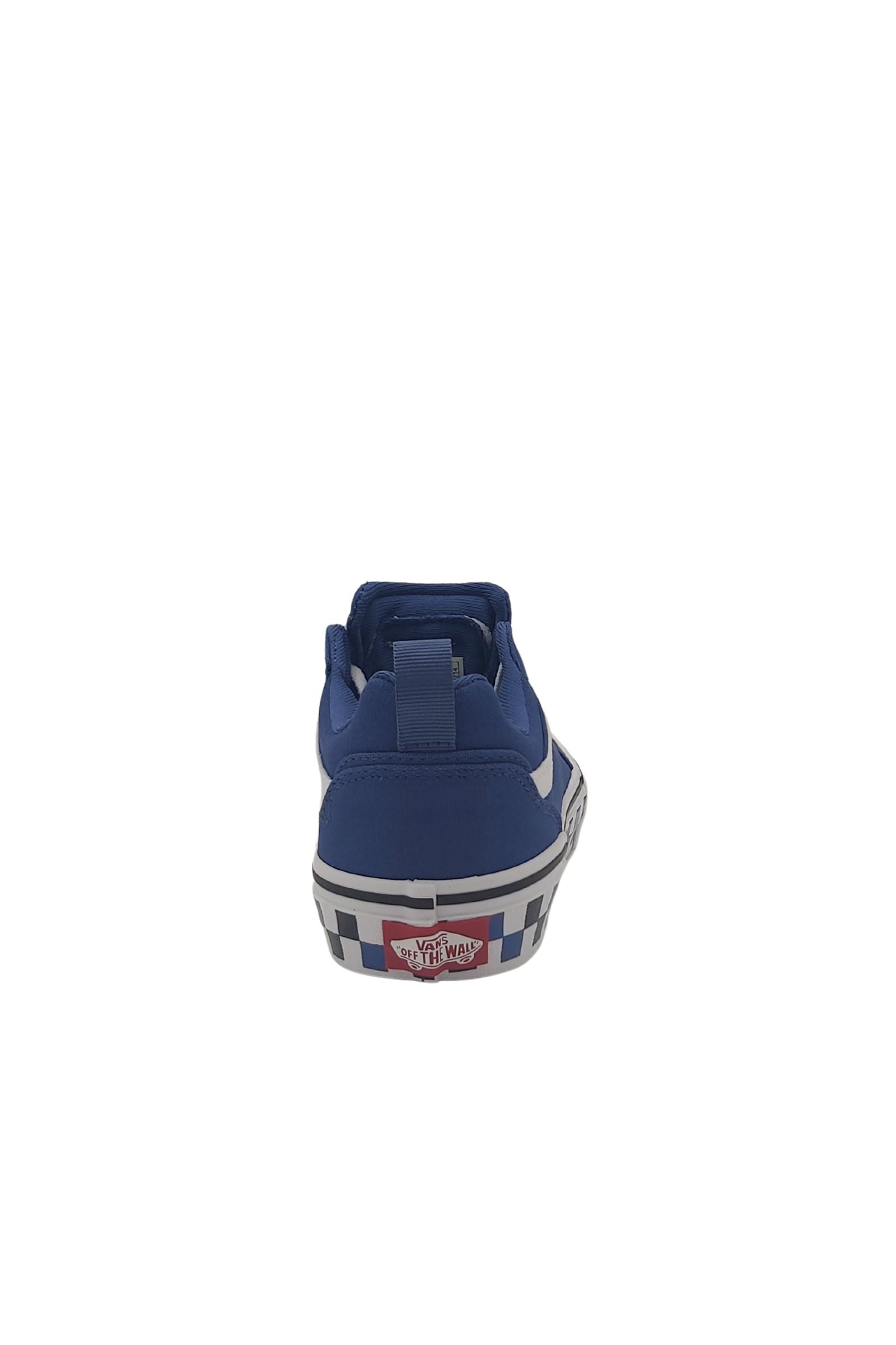 Boy's Filmore Blue Boys Sneaker-Back View