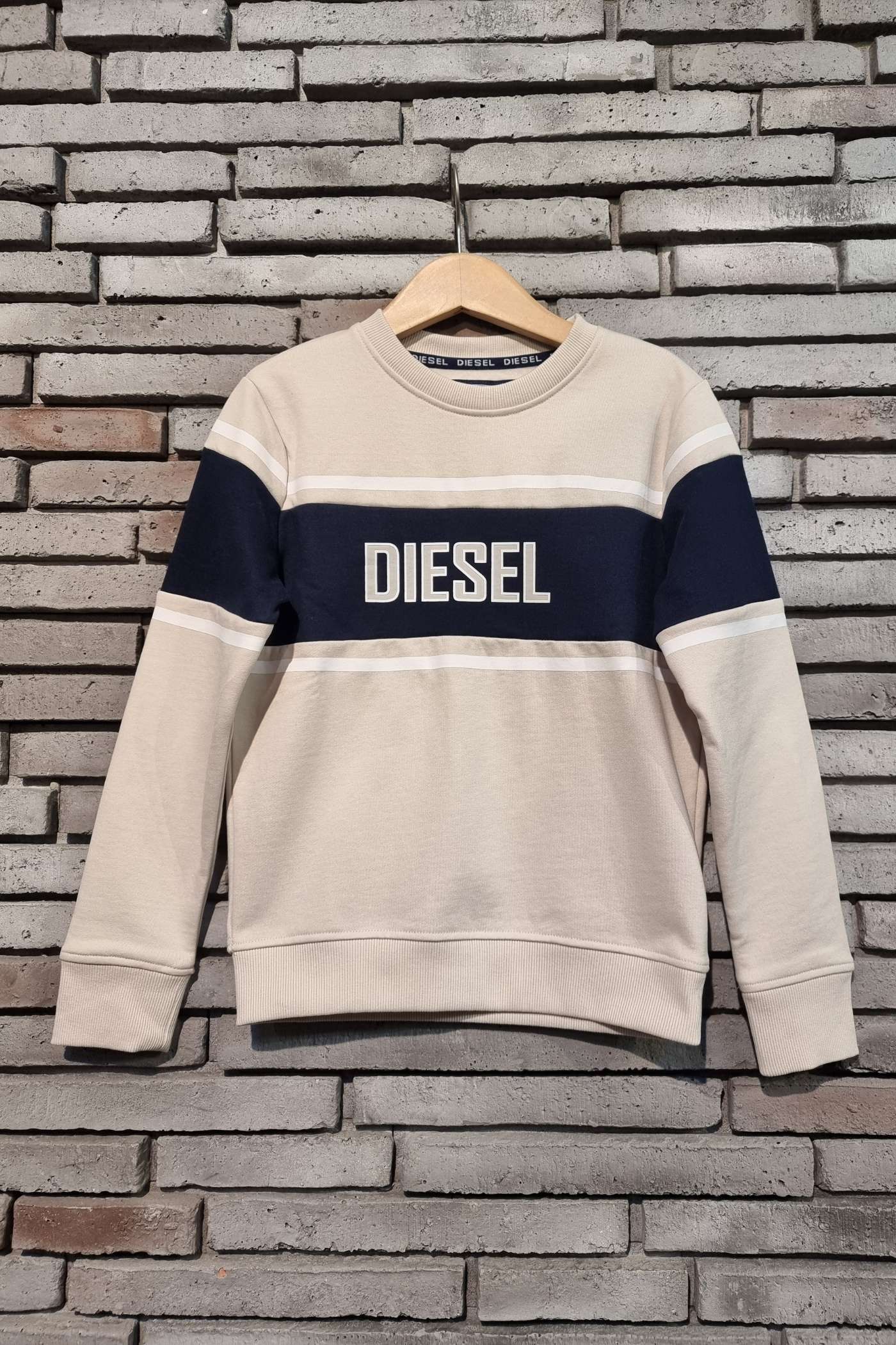 Boy's Paul Bone Sweater-Front View
