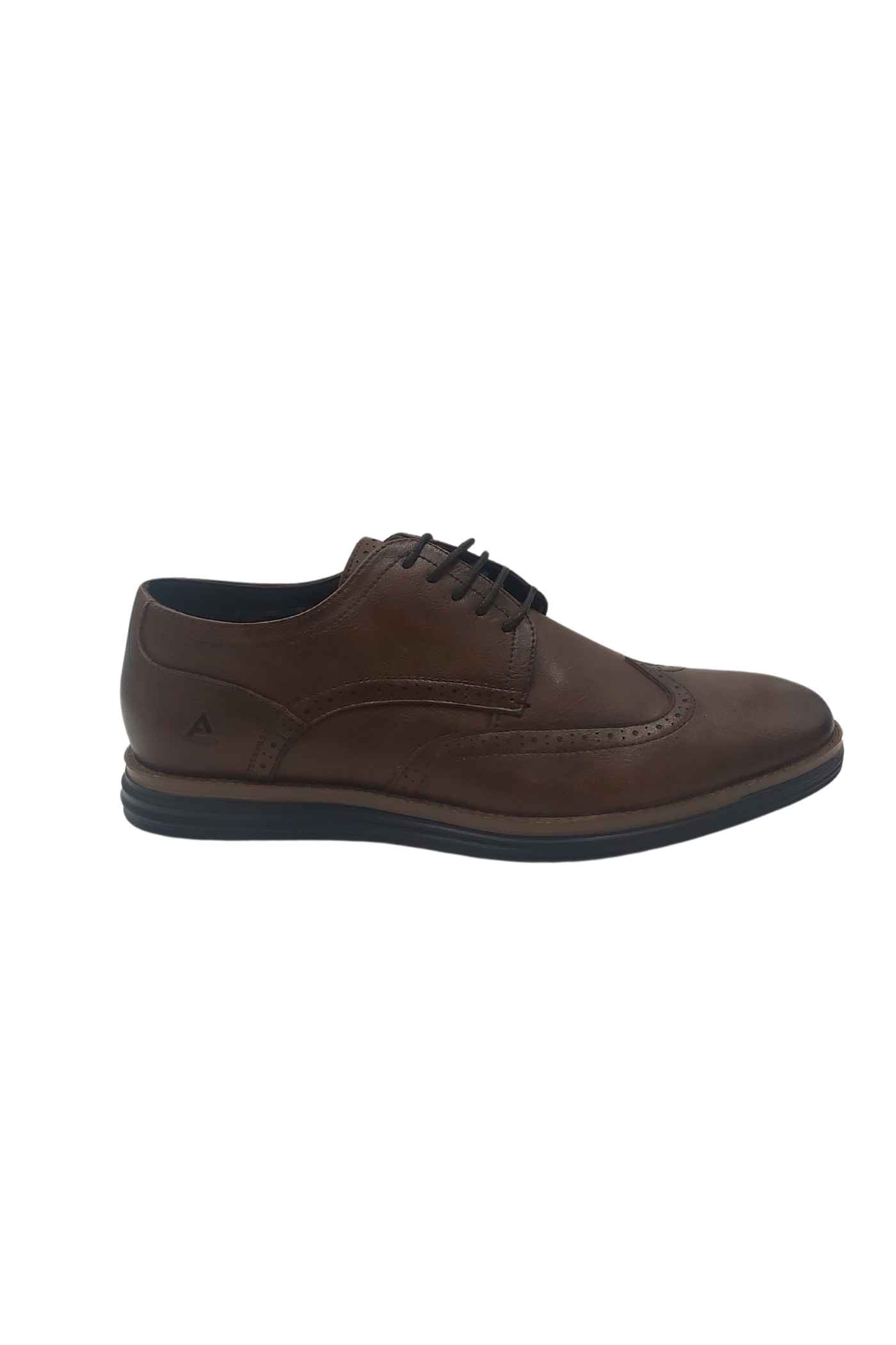 Greenpoint Lace Shoe - Walnut-Side view